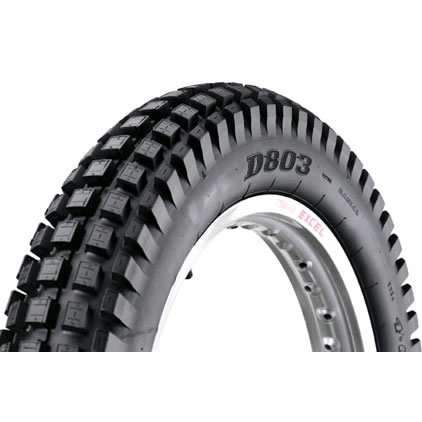 Dunlop D803 400 x 18 Rear Trials tyre Dunlop D803 400 x 18 Rear Trials tyre