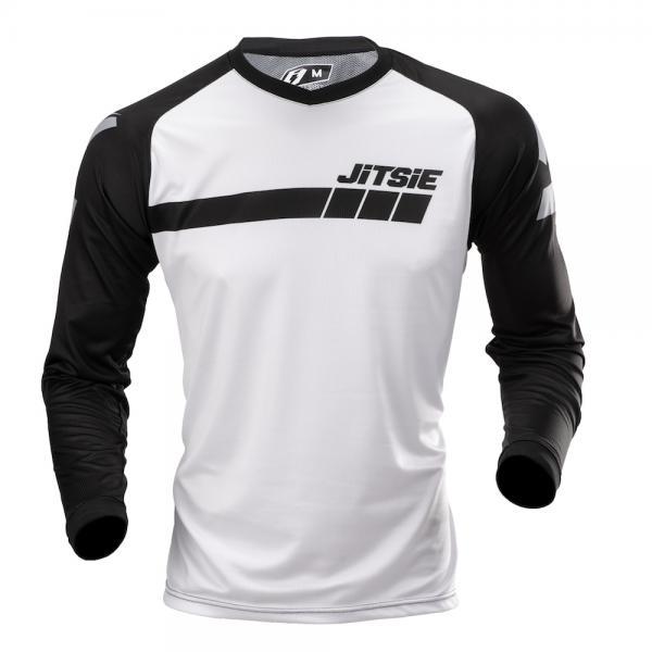 Jitsie Jersey Triztan - White | Trials Bike Store